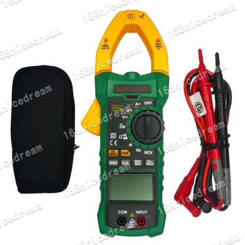 MASTECH MS2115A Digital Clamp Meter AC/DC A/V Res Cap Freq True RMS 1000A N0147