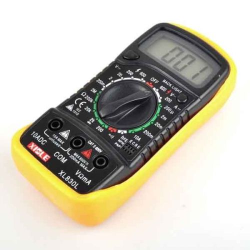 Hot sale digital multimeter lcd ac/dc pocket dc/ac ohm vol tester meter measurer for sale