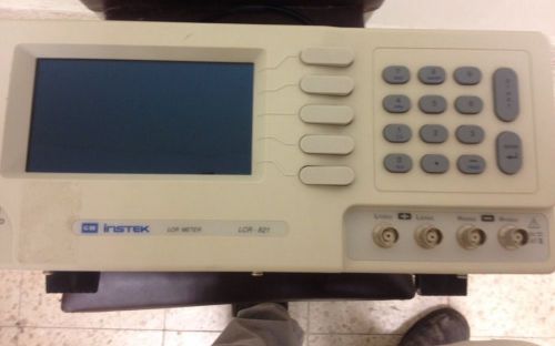 GW INSTEK LCR-821 LCR METER W/ LCR-06A