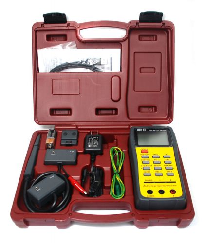 1set LCR QZ Meter DE-5000 USB 100/120Hz/1/10/100KHz + TL-21 TL-22 Test Probe