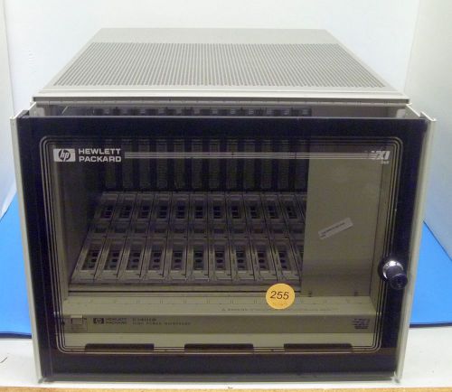 HP E1401B High Power Mainframe (no power supply) w/ VXI Plug&amp;Play