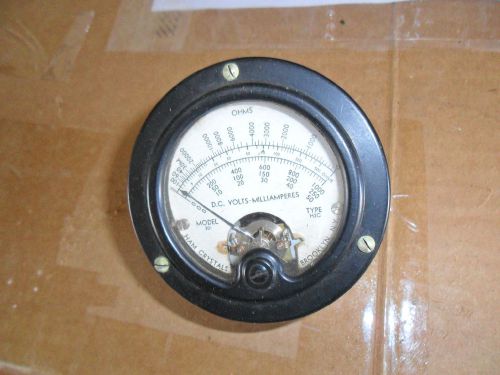 VINTAGE WESTON dcVolt METER MODEL 301