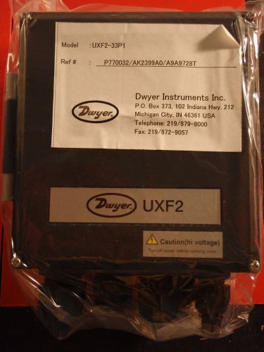 DWYER INSTR.  UXF2- 33P1 Ultrasonic Flow Conv.,Stationary *Free Shipping* !GT3!