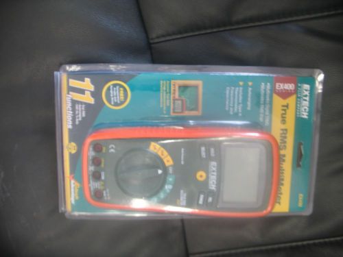 Extech ex430 ex-430 true rms autoranging digital multimeter  11 functions for sale