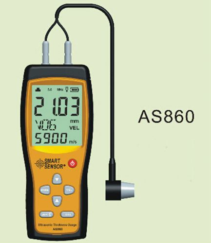 AS860 Ultrasonic Steel Aluminium Plate Thickness Gauges AS-860