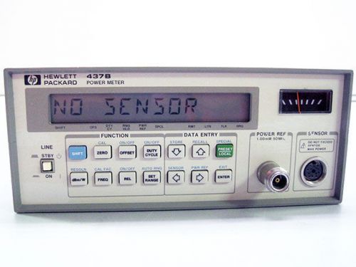 HP AGILENT 437B RF POWER METER RF 40GHZ GPIB