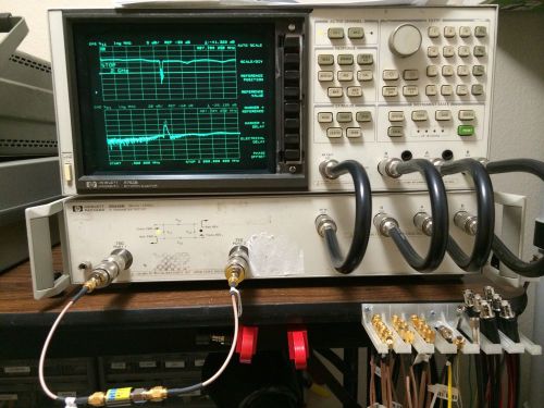 HP8753B Vector Network Analyzer  &amp; HP 85046B S-Parameter Test Set