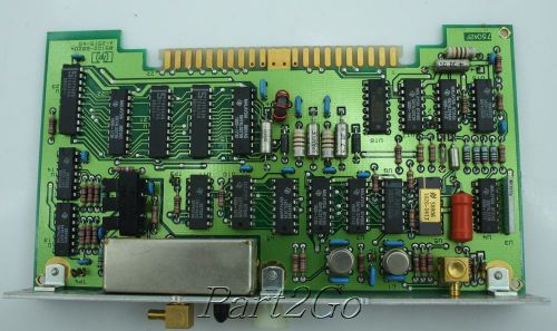 HP Agilent Network Analyzer 8510B Pretune Control Assembly Board 85102-60204