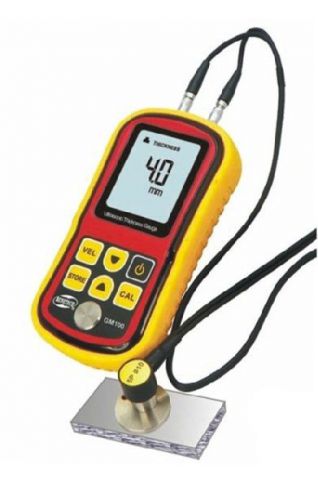 NEW GM100 Ultrasonic Wall Thickness Gauge Meter Tester Steel PVC Digital Testing