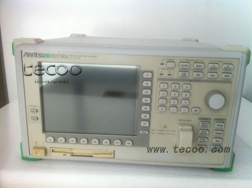 Anritsu ms9780a optical spectrum analyzer for sale