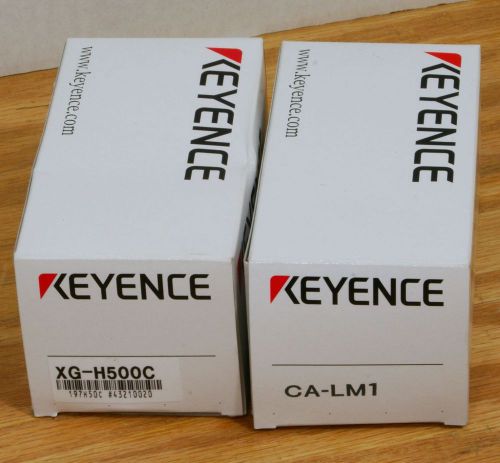 KEYENCE NIB XG-H500C High Speed Color Camera with CA-LM1 Macro Lens