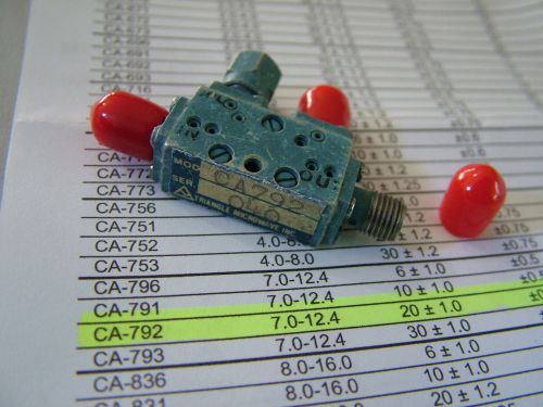 DIRECTIONAL COUPLER 7 - 12.4GHz  20db  CA792