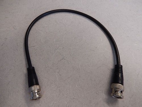 POMONA 5696-12 &amp; VARIOUS BRANDS BNC - BNC (M) CABLE 12&#034; RG-58C/U 1189