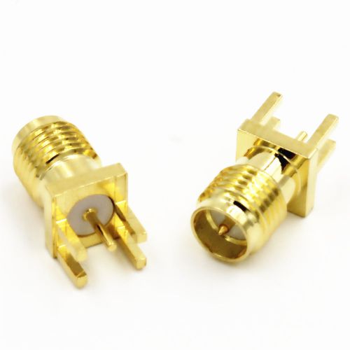 10 x RP-SMA female Edge mount PCB board receptacle  RF connector