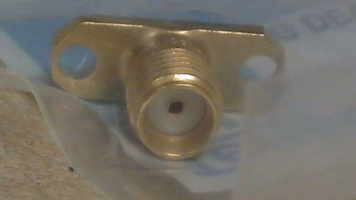 Lot of (100) tensolite 5685-4cc sma-f flange mount panel connectors carlisle for sale