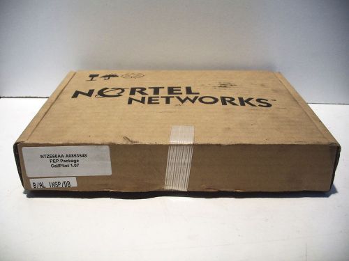 NTZE60AA A0853548 CALLPILOT 1.07 SERVICE UPDATE PEP PACKAGE NEW IN SEALED BOX!!