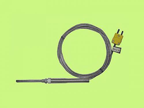 K type thermocouple probe sensors with connector 50mml for sale