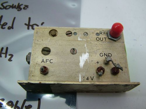 RF SIGNAL CALIBRATED SOURCE 5.000GHz 7.7dbm FS-2155-AFC