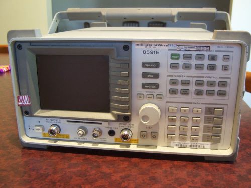 HP/Agilent 8591E Spectrum Analyzer options: 004/041/010 Tracking