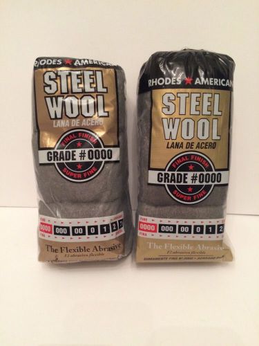 HOMAX 10120000 - Qty 2 12pk #0000 SUPER FINE STEEL WOOL PADS - 24 Total Pads