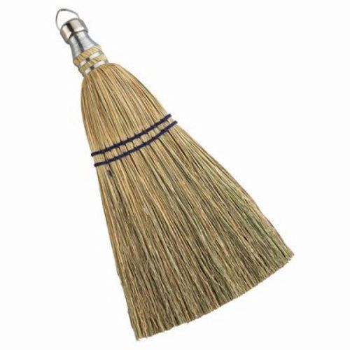 Anchor  Whisk Broom, Corn Fiber Bristles, Metal Handle, 12 Brooms (ANR400WB)