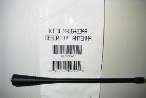 Motorola uhf whip antenna 400-520mhz gp300 cp200 ht1250 nae6483ar - pmae4016 for sale