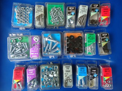 LOT OF DORMAN, MIXED BOLTS,NUTS, WASHERS, SCREWS, PINS, ETC..GOOD TOOLS