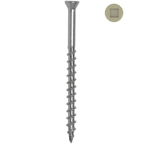 Stainless Steel Deck Screws Painted Azek Clay Head #8 x 2-1/4&#034; ( 1000 )