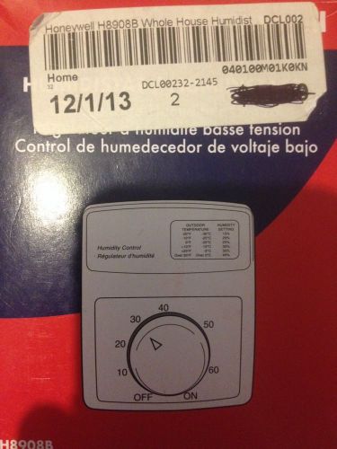 Honeywell H8908b Whole House Humidistat