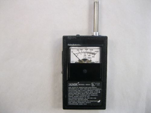 ALNOR THERMOANEMOMETER MODEL 9850