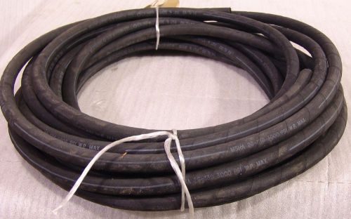 Hydraulic hose 25&#039; x 3/8&#034; , 3000 psi weatherhead h14506 for sale