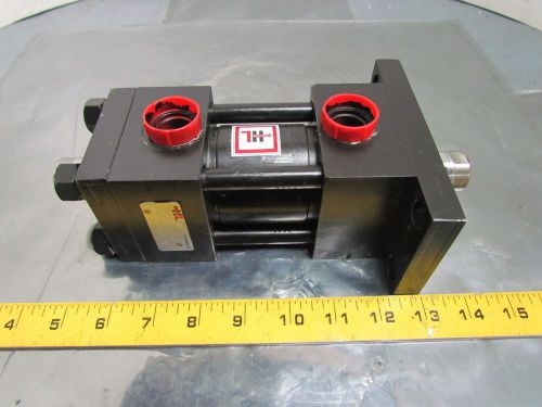 Hydroline n5fd-2c1-n-1-4-s-f-n-1-1 hydraulic cylinder 2&#034;bore 1&#034;stroke double rod for sale