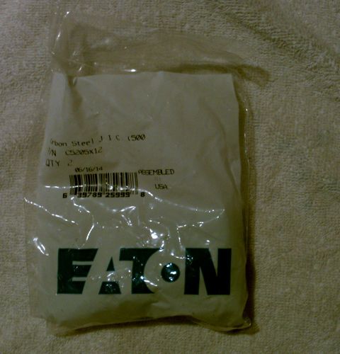 Eaton Weatherhead C5205X12 MALE JIC x MALE PIPE Fittings qty. 2 NIP carbon steel