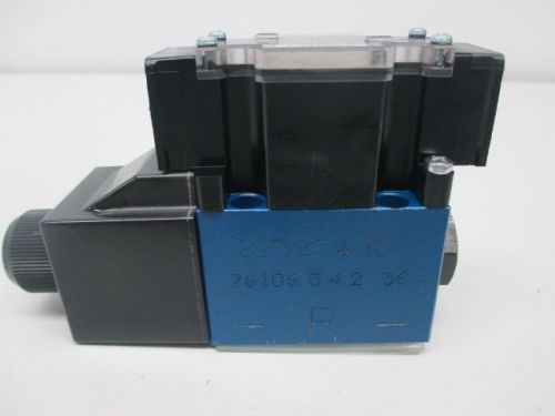 NEW REXROTH 3WE6A62/EW110N9DA/62 110/120V SOLENOID HYDRAULIC VALVE D246201