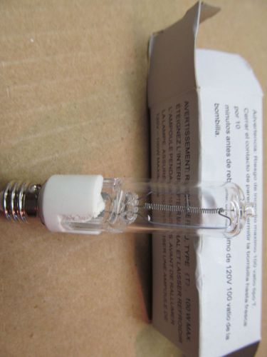 ONE LOT OF 10 JDE11 100 WATT HALOGEN LIGHT BULBS