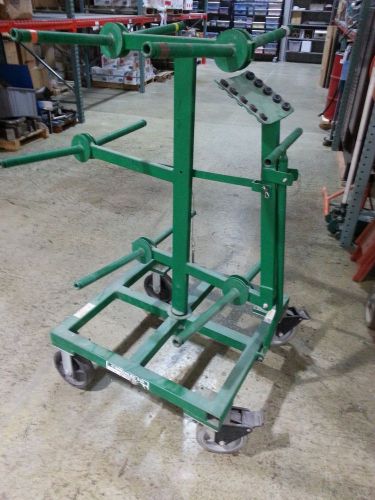 GREENLEE 910 TEN SPOOL WIRE DISPENSER CART