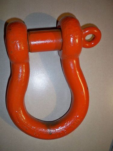 PAIR Columbus Mckinnon 20 ton Screw PIn Anchor Shackles