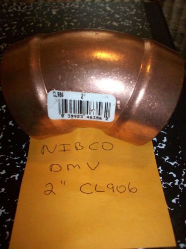 New Nibco Copper 2&#034; DWV 45 Degree Elbow Model # CL906 Plumbing Sweat