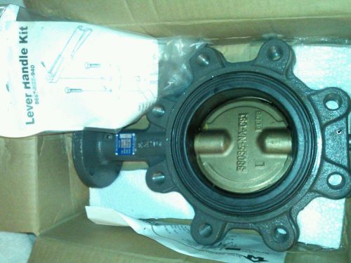 Milwaukee valve 4&#034; iron butterfly valve