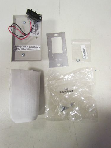 NEW - Cooper Wheelock Single Gang Strobe 15cd Gray WH1T-115-NS 103515