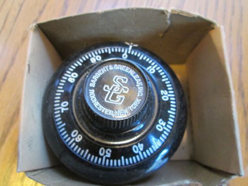 Vintage Sargent and Greenleaf Safe Combination Lock in Excellent Condition!