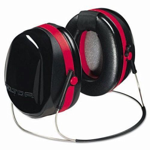 3m e·a·r peltor optime 105 behind-the-head earmuffs, 29nrr, red/black (mmmh10b) for sale