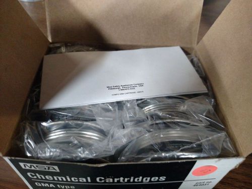 (10) MSA Chemical Cartridges GMA 464031