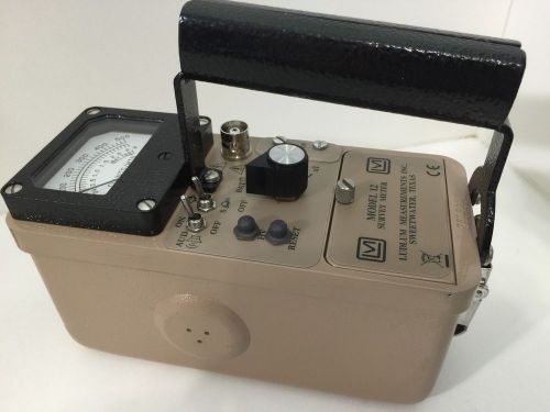 Ludlum model 12 survey meter - calibrated and in excellent condition for sale