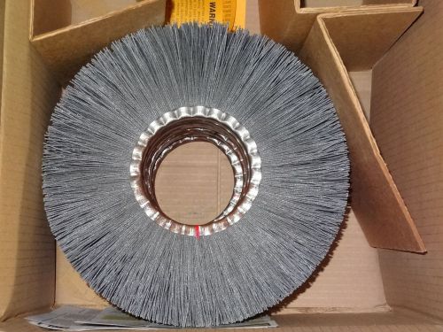 new OSBORN 20736, 12&#034; x 5/8&#034; x 4-1/4&#034; ATB Narrow Face Abrasive Brush Wheel 320KE