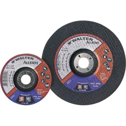 Walter 08c500 5x1/4x7/8 allsteel  most versatile grinding wheel |pkg.25 for sale