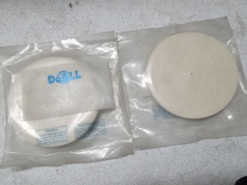 5 new DoALL 3&#034; x 1/4&#034; Square Edge Soft Felt Wheels polishing buffing