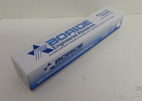 Boride EDM Orange Polishing Stones 5/32&#034; x 5/32&#034; x 6&#034; 320 Gr. QTY 12 492816