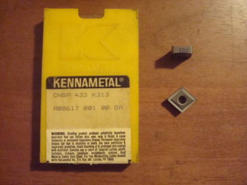 kennametal cngp 433 k313 carbide inserts 10ct