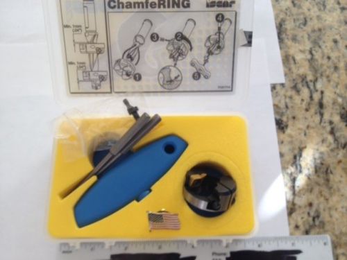 Iscar dcm 120 indexable chamfering chamfer for drill &amp; one insert - new for sale